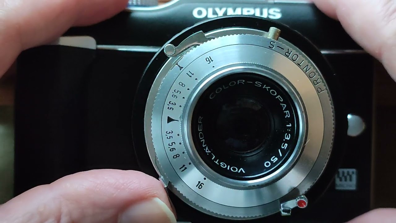 Voigtlander Vito Color Skopar 50mm f3.5 on 3DPrinted M42 mount