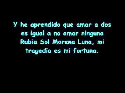 Caramelos de Cianuro - Rubia sol morena luna - Mi Tu mp3 - YouTube