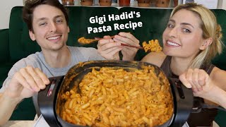 Pasta with Vodka Sauce! Vegan Recipe and Mukbang!