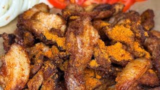 Pregnancy craving satisfied! The best Suya recipe ever made!
