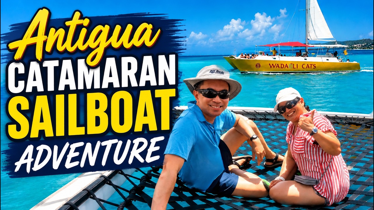 Ep.118: Catamaran Sailboat Excursion in Antigua