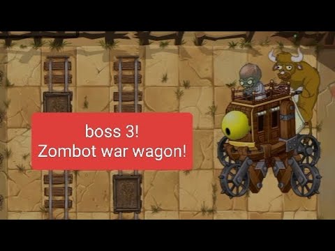 Plants vs zombies 2 | zombot war wagon | boss fight! - YouTube