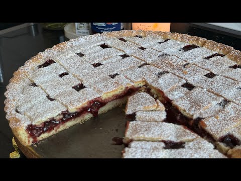 في نصف ساعة حضري الكروستاتا الايطالية مقرمشة وهشة وبزاف بنينة Crostata 
