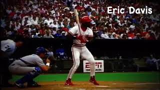 Eric Davis Home Run Swing - Reds 