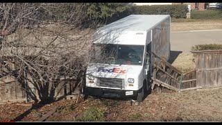 FedEx driver takes out McKinney man's fence, keeps driving