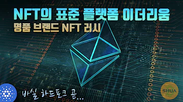 NFT의 표준 플랫폼 이더리움 카르다노 에이다 바실 하드포크 곧