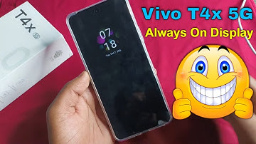 Enable Always On Display in Vivo T4x 5G | Vivo T4x 5G Me Always On Display Kaise Enable Kare