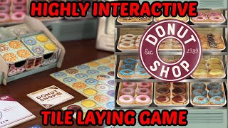 Donut Shop Review - A Highly Interactive Tile Laying Game