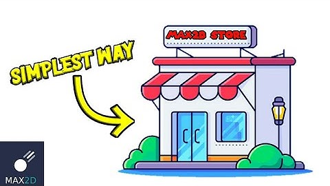 How To Make Shop System In Max2d | Simplest Way To Make Shop System Max2d