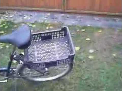 Багажник на велосипед.Самодельный багажник для велосипеда - YouTube