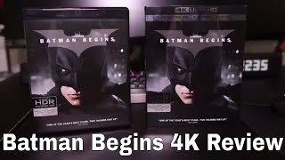 Batman Begins 4K Blu-Ray Review - YouTube