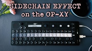 SIDECHAIN on the OP-XY | Tutorial on how to create a sidechain effect with the tape track