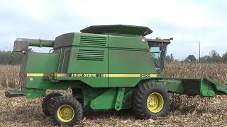 John Deere 9400 Wisconsin Corn harvest 2021