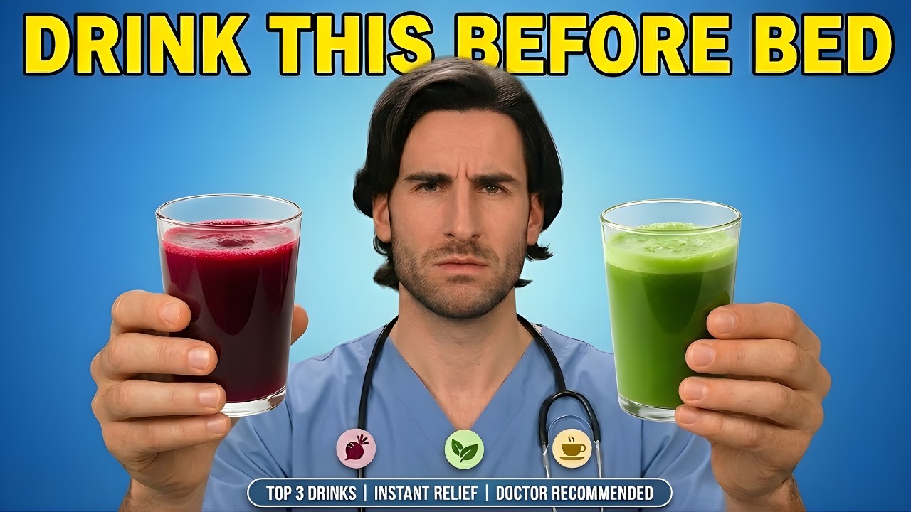Top 3 Bedtime Drinks to Instantly Lower High Blood Pressure Doctors Recommend