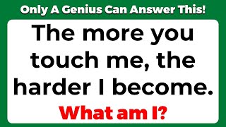 ONLY A GENIUS CAN ANSWER THESE 10 TRICKY RIDDLES | Riddles Quiz  Part 24