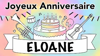 Nouveau Joyeux Anniversaire Eloane Guitare Jazz Manouche Eloan Eloann