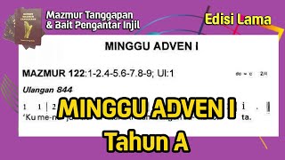 Old Edition - Psalms and BPI First Sunday of Advent (November 30, 2025)