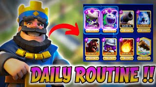 DAILY ROUTINE WITH 2.6 HOG CYCLE | CLASH ROYALE INDONESIA