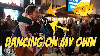 FULL CROWD and the WEIRDEST things while SINGING | Robyn - Dancing On My Own