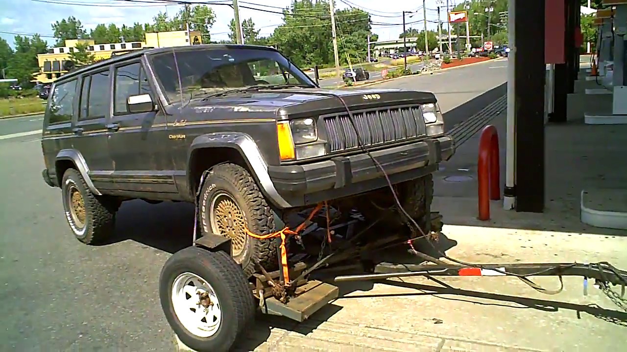 Picking up a new PARTS JEEP- Jeep Cherokee XJ PARTS FOR SALE - YouTube