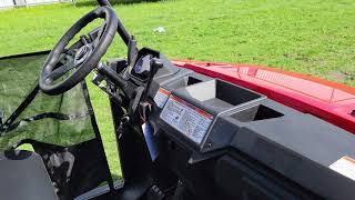 Crossfire Gas Golf Cart 2 Seater Fuel Injection Utility Vehicle UTV