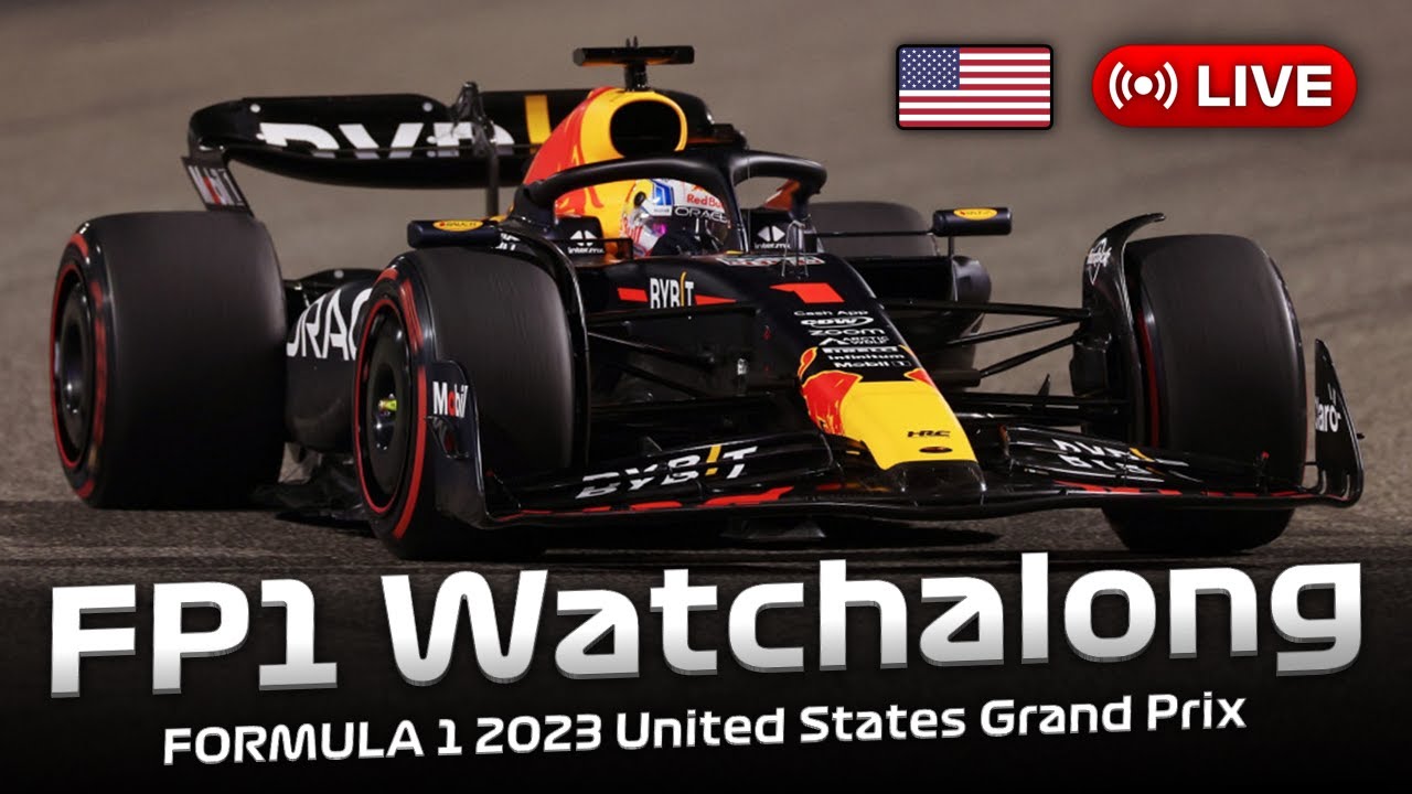 LIVE FORMULA 1 United States Grand Prix 2023 - FP1 Watchalong Live Timing