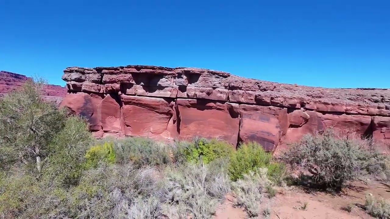 First drone flight in Moab