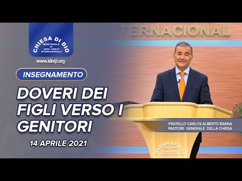 Insegnamento - Doveri dei figli verso i genitori - fratello Carlos Alberto Baena,14 aprile 2021