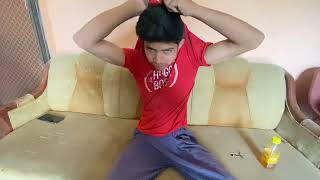 Relaxing Night Routine Self Body Massage Asmr