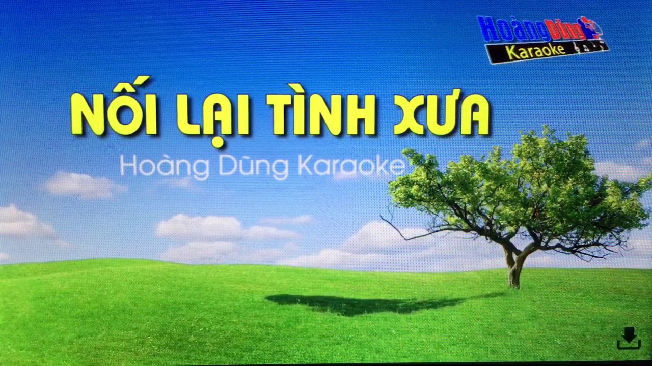 Karaoke Thiếu Giọng Nam Nối Lại Tình Xưa