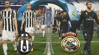 PES 2018 | Real Madrid vs Juventus | Finale di Champions League | un sogno che...