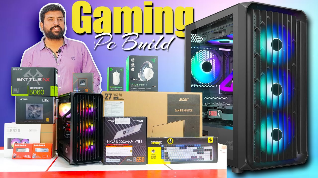 Building the BEST RTX 5060 Gaming PC Build 