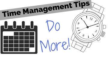 Time Management | Increase Productivity