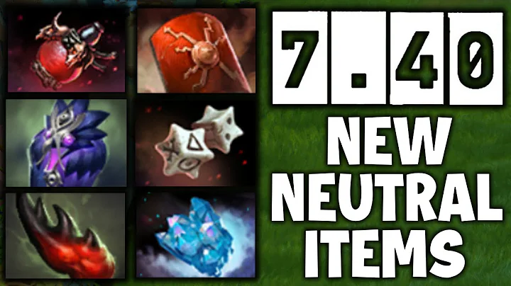 New Neutral Items 7.40 🔥🔥🔥 Tier 5 is OP | Dota 2 Gameplay