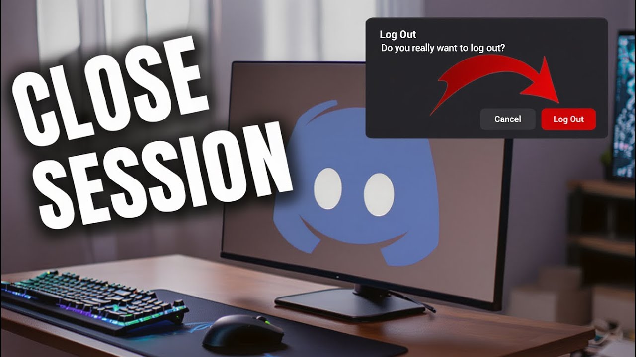 How to log out of Discord on PC 2026