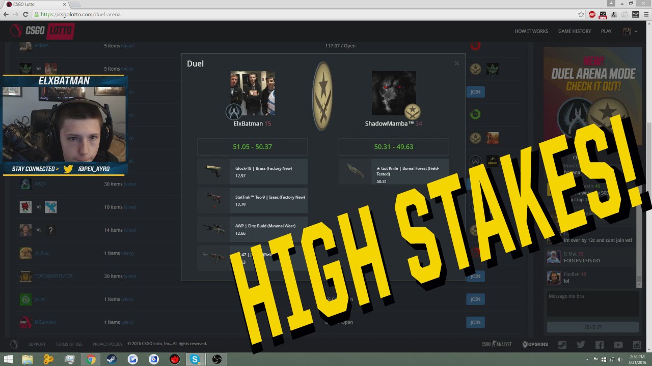 Poor Man's CSGO Gambling! - CSGO Lotto - Coin Flip - YouTube