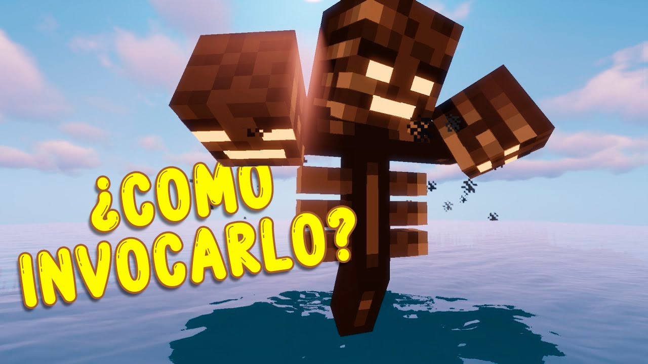 Como HACER un WITHER en Minecraft (TODAS las VERSIONES: PE, XBOX360