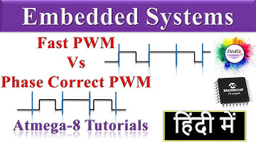 47.  Fast PWM & Phase Correct PWM Mode-Difference | #Embedded_Systems tutorial In Hindi | #Atmega