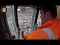 Case CX470C Excavator Operators View