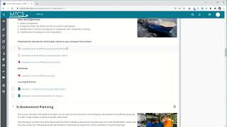 MTCS Online: Using The Skills Assessor Course