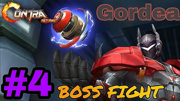 CONTRA Returns "Gordea BOSS FIGHT" Android Gameplay Walkthrough Part 4