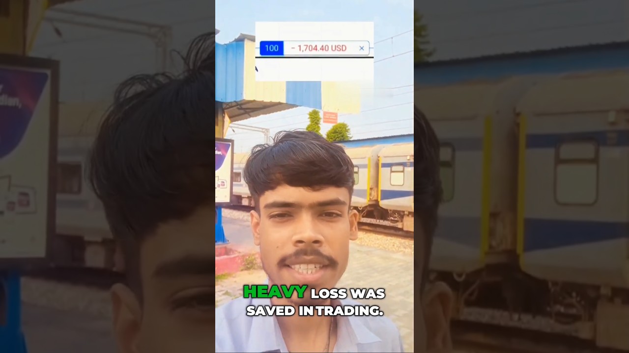 CFDs on Gold trade bada loss 🤯 #stockmarket
