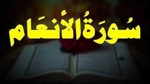 Al Anam | 6 Surat | سورة الأنعام | Full Surat  Anam | Surah Anam with Tajweed | Quran audio