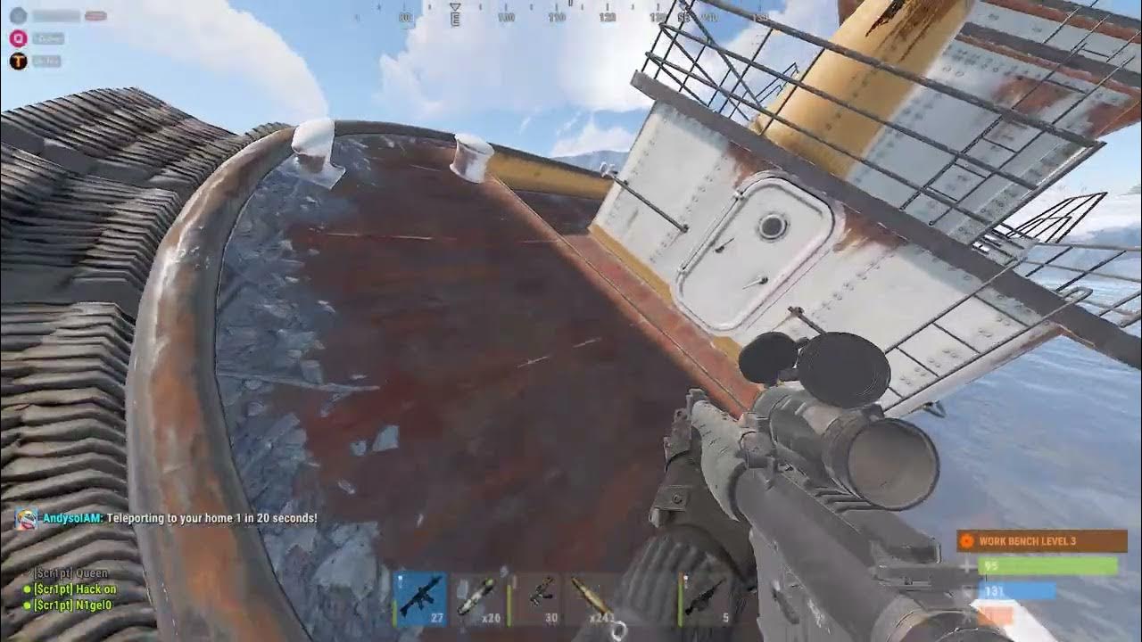 Rust how to lose 600000 sulfur in 5 min. YouTube