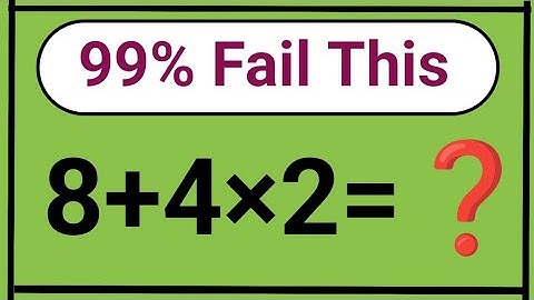 Most People Get This Simple Math Question Wrong!