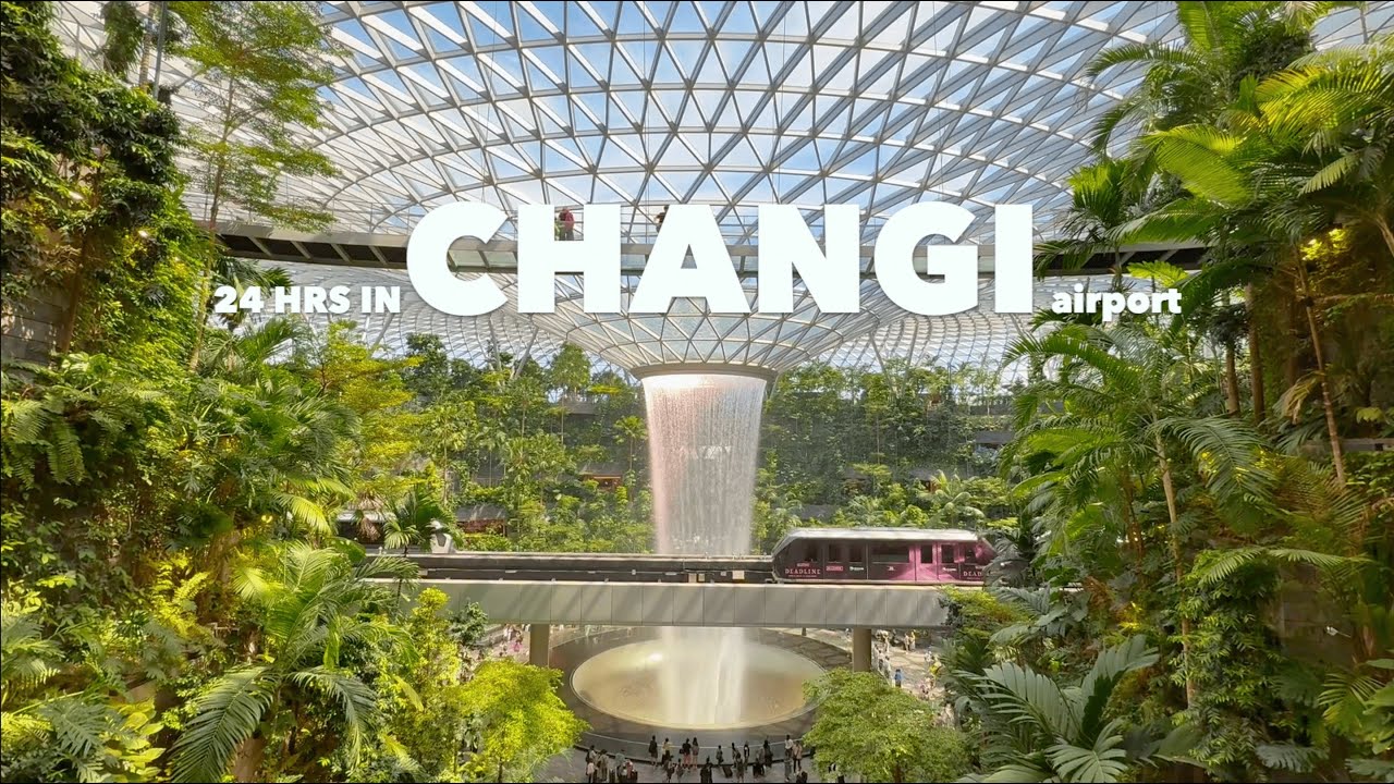 24hrs in Singapore Airport ✈️ Top things to do Worlds Best Airport 