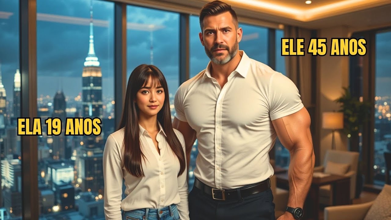 BABÁ AOS 19 ANOS  INOCENTE E NÃO SABIA QUE O MILIONÁRIO DE 45 ANOS A OBSERVAVA...  💕😱