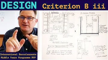 Biii MYP DESIGN: How to get a score of 8 for Criterion B Strand III Summative Assessment