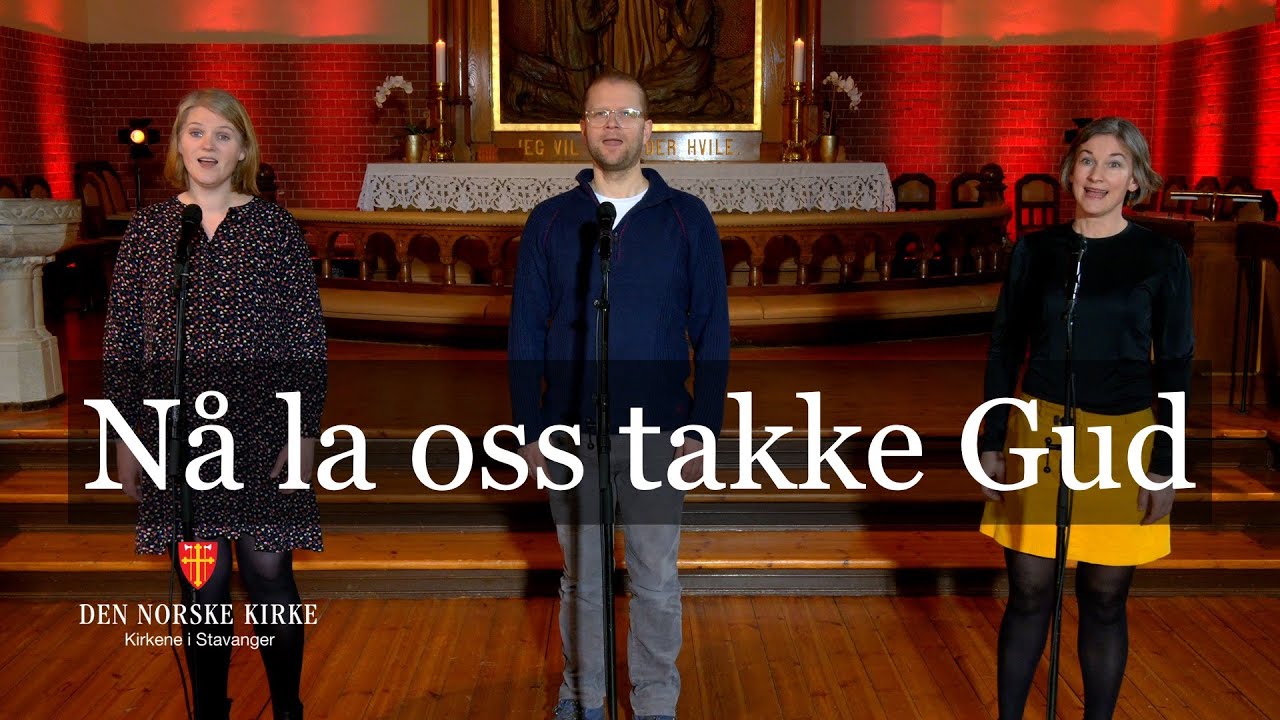 Nå la oss takke Gud