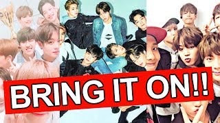 EXO BTS Wanna One ULTIMATE COMPETITION?